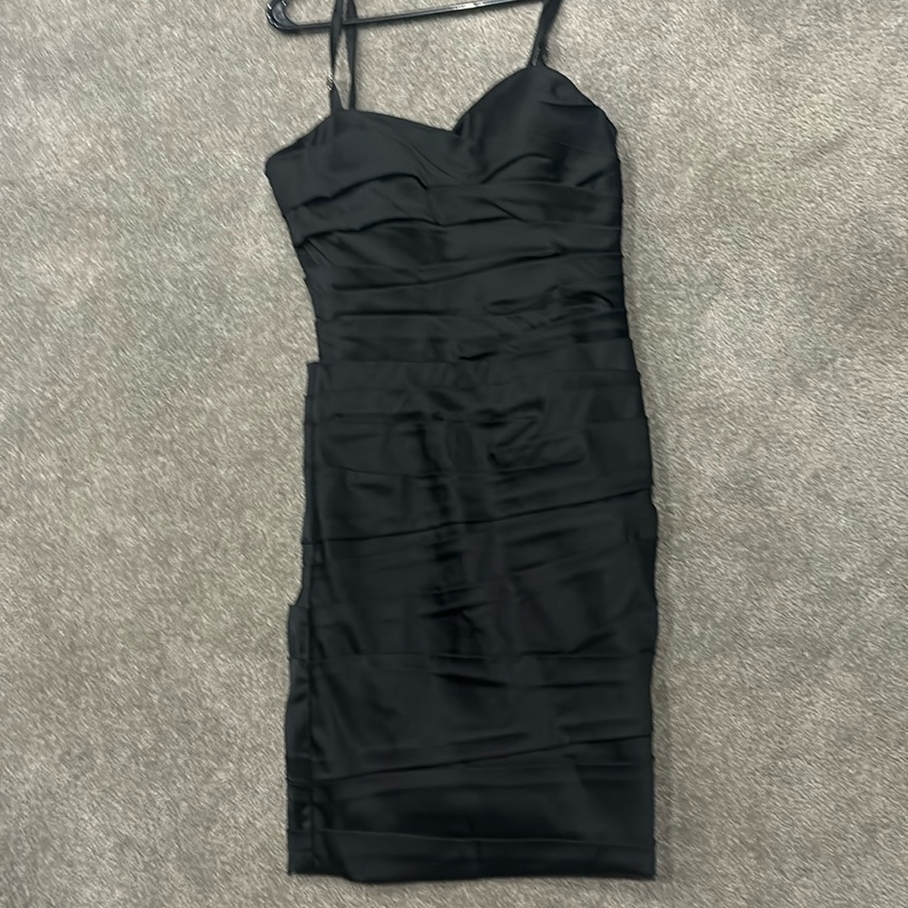 Camille La Vive Black Party Dress: Style No 4106F